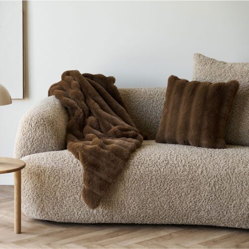 Galena Pude Brun Imiteret Pels