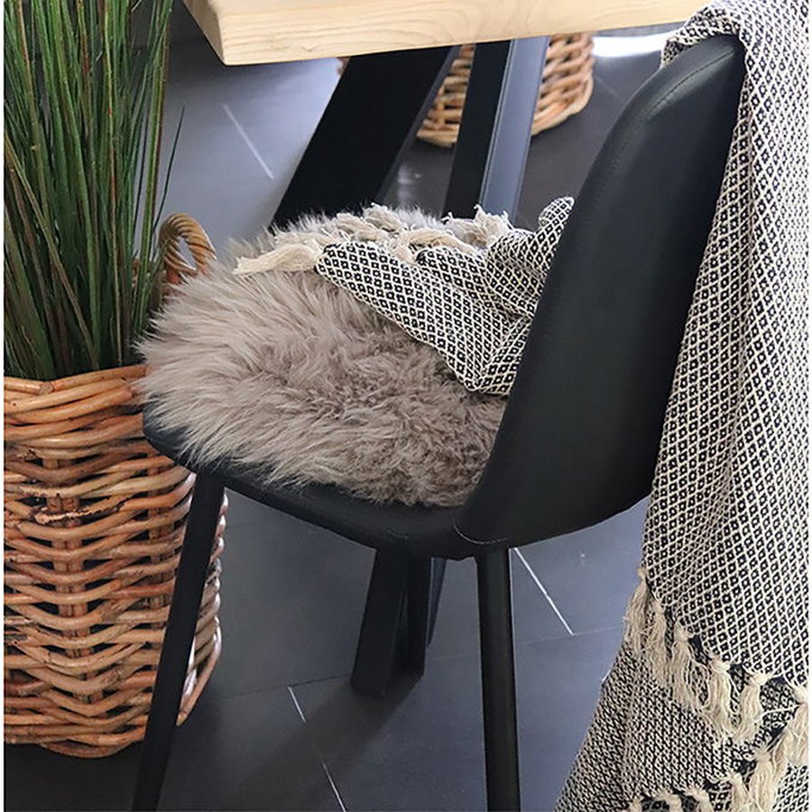 Lammeskind I Grå Polyester Fra House