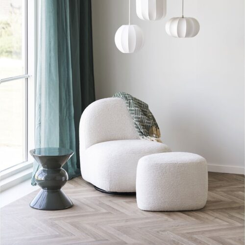 Milo Loungestol Hilo Puf Sæt Off