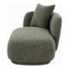 Mykonos Daybed Grøn Chenille Metalben L175Xb88Xh85Cm