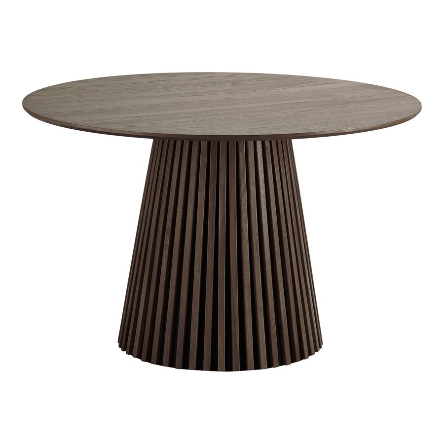 Osaka Rundt Spisebord Smoked Egefiner Ø120Xh75Cm