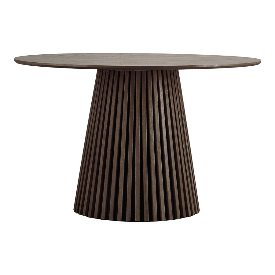 Osaka Rundt Spisebord Smoked Egefiner Ø120Xh75Cm