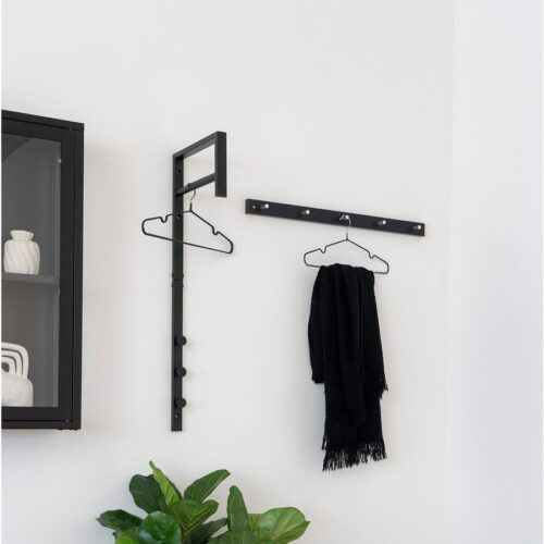 Padova Knagerække I Sort Træ Fra