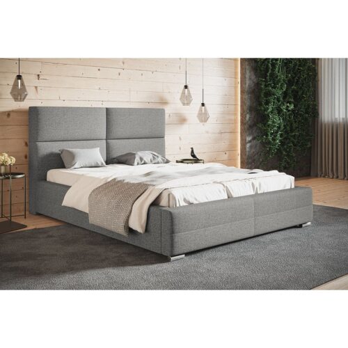 Superior Model 3 Polstret Sengeramme Med Opbevaring Fra CozyQuilt Sleep | Håndlaves i Møbelstof, Fløjl, Velour & Læder