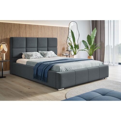 Superior Model 7 Polstret Sengeramme Med Opbevaring Fra CozyQuilt Sleep | Håndlaves i Møbelstof, Fløjl, Velour & Læder