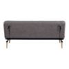 Swan Sovesofa Brun Polyester Natur Ben