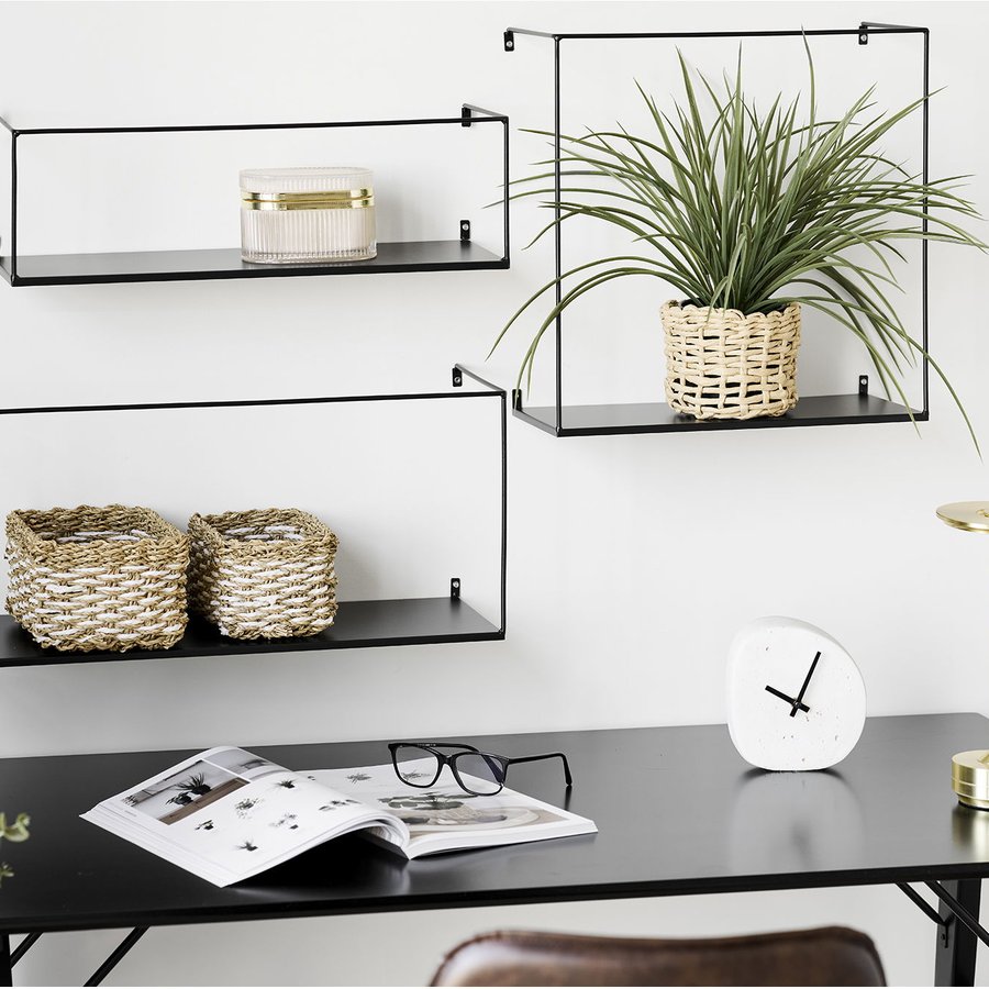 Ulmo Væghylde I Sort Stål |