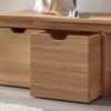 2x DRAWERS COLON. BEECH OIL.810002-82 - Billede 1