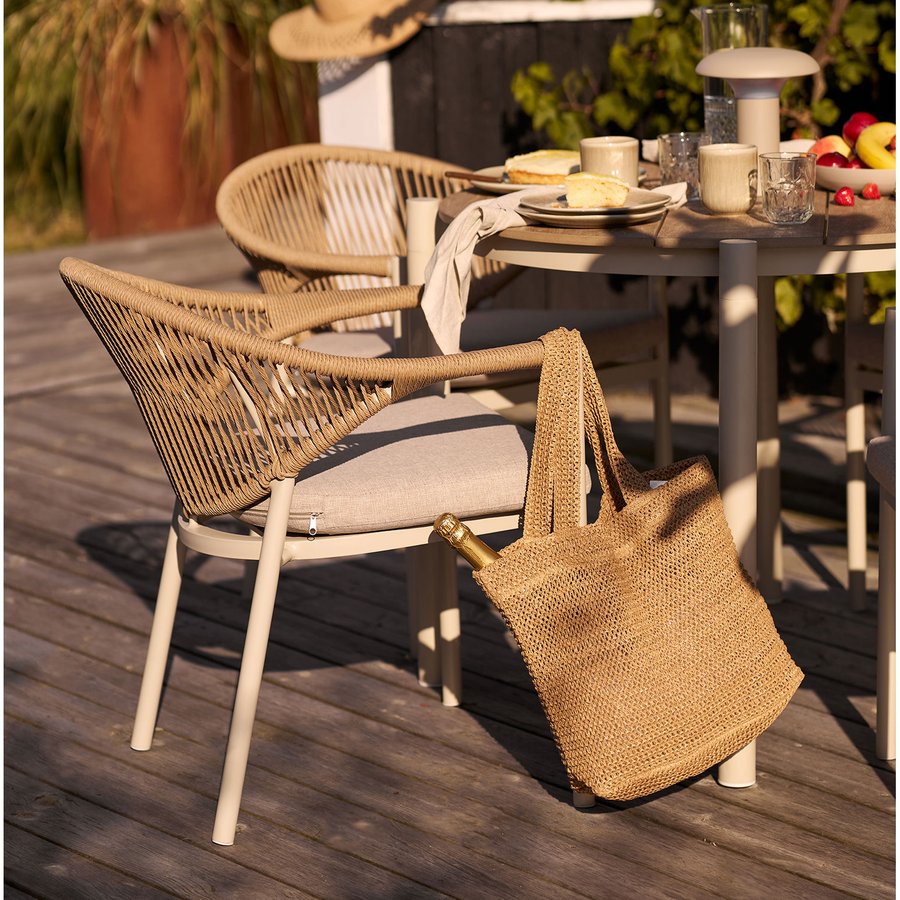 Abela Spisebordstol Sand Natur