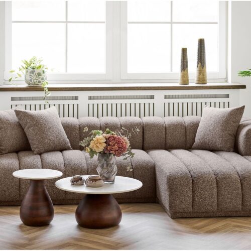 Aurora Loungesofa Brun