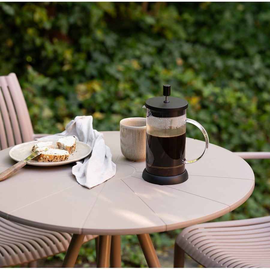 Barletta Cafebord Taupe Ø70Xh73