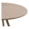 Barletta Cafebord Taupe Ø70Xh73