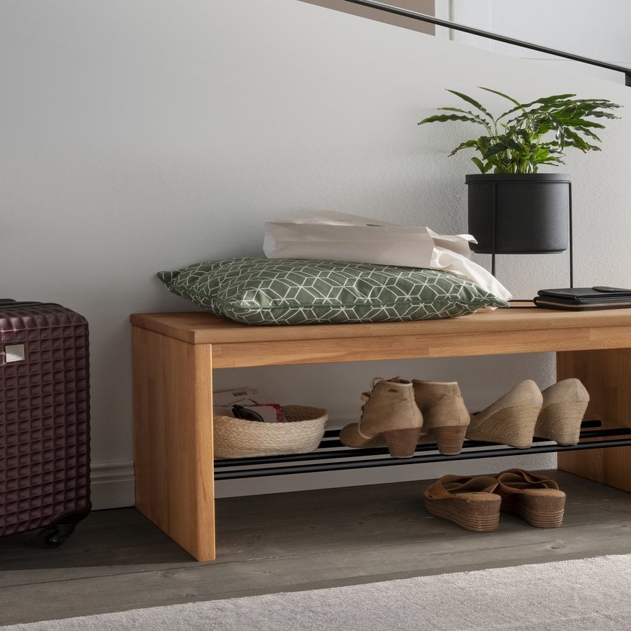 BENCH COLON 120 CM. w/TUBES. BEECH OIL.810107-82 - Billede 1