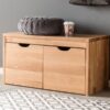 BENCH COLON w/2 DRW. OAK OIL.810102-92 - Billede 2