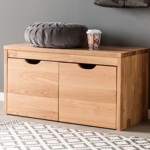 BENCH COLON w/2 DRW. OAK OIL.810102-92 - Billede 2