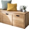 BENCH COLON w/3 DRW. OAK OIL. 810103-92 - Billede 1