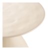 Calais Hjørnebord Off White Ø36Xh40Cm
