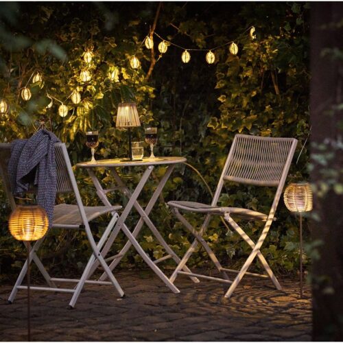 Carlisle Lyskæde Natur Sort