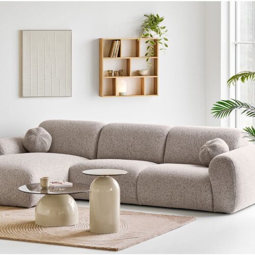 Clyde Loungesofa Sten Grå