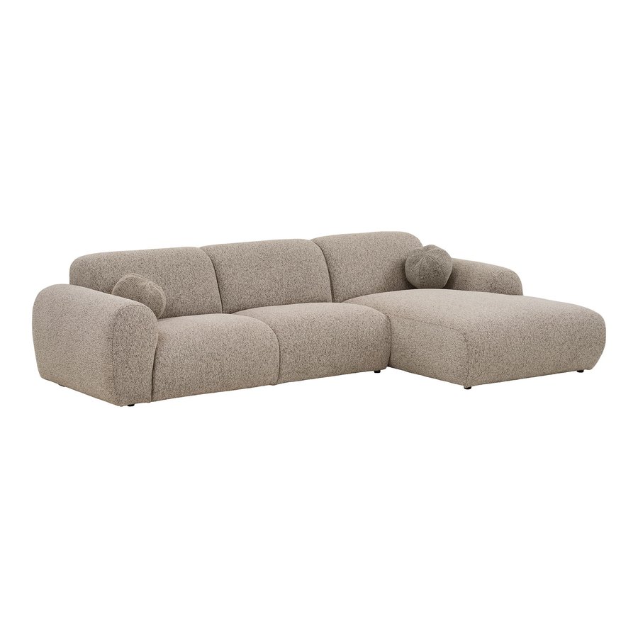 Clyde Loungesofa Sten Grå