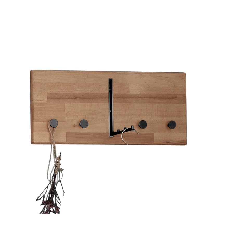 COAT RACK COLON 50 CM. BEECH OIL. 810950-82 - Billede 1