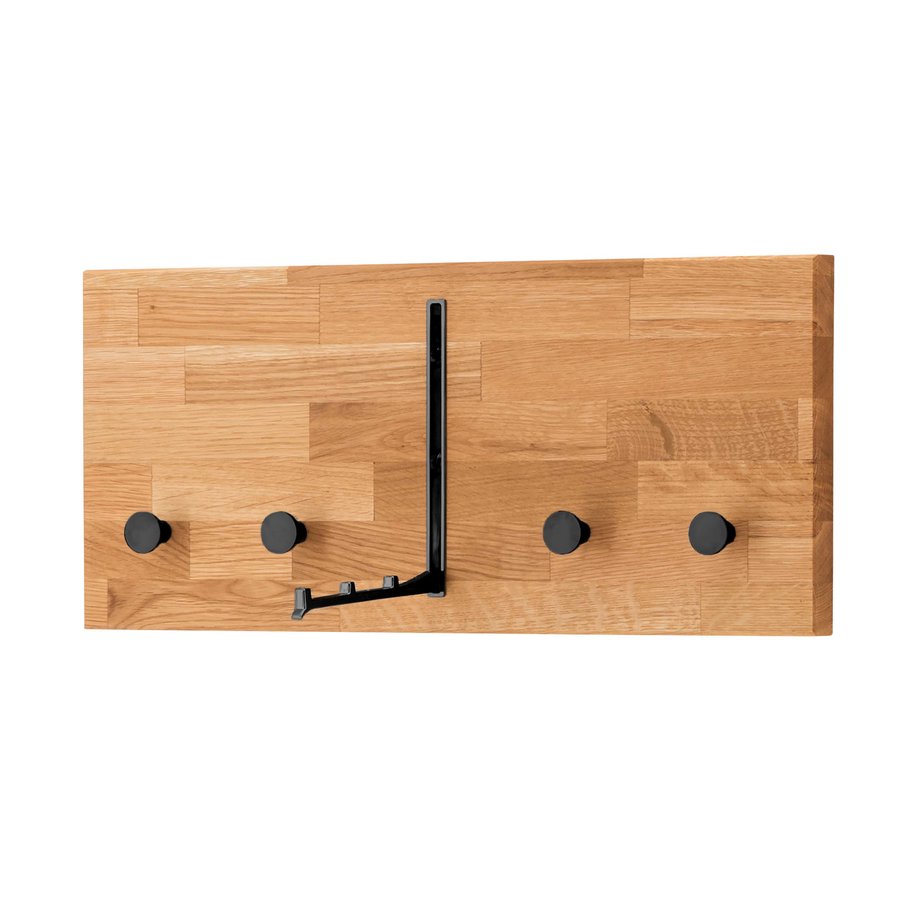 COAT RACK COLON 50 CM. OAK OIL.810950-92 - Billede 2