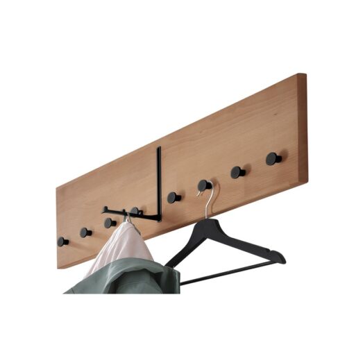 COAT RACK COLON 80 CM. BEECH OIL.810980-82 - Billede 1