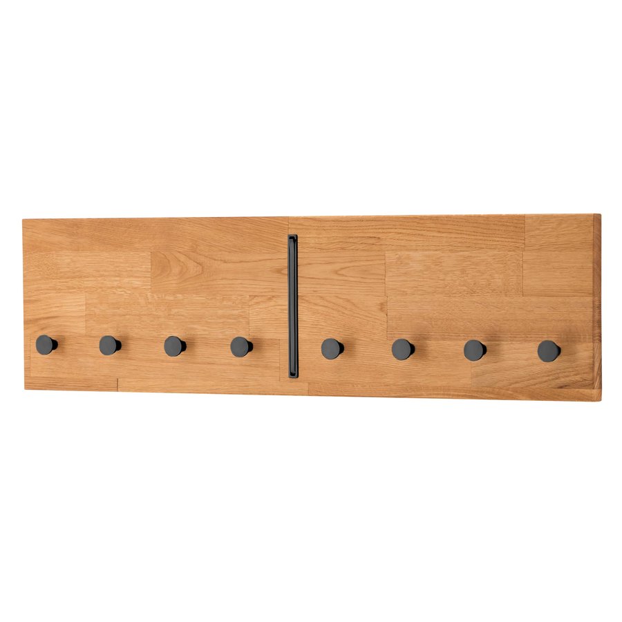 COAT RACK COLON 80 CM. OAK OIL.810980-92 - Billede 1