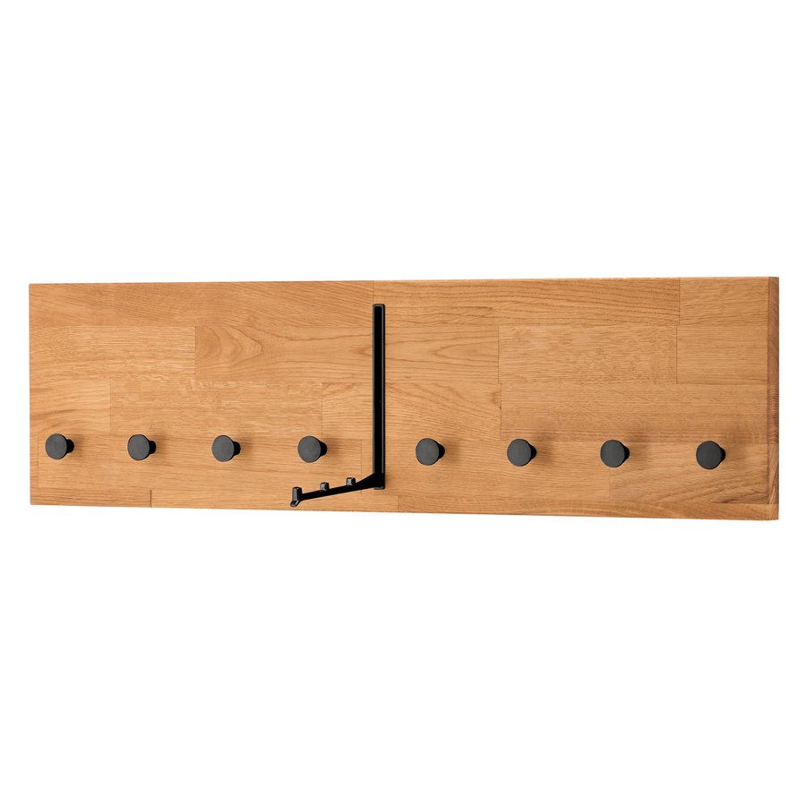 COAT RACK COLON 80 CM. OAK OIL.810980-92 - Billede 2