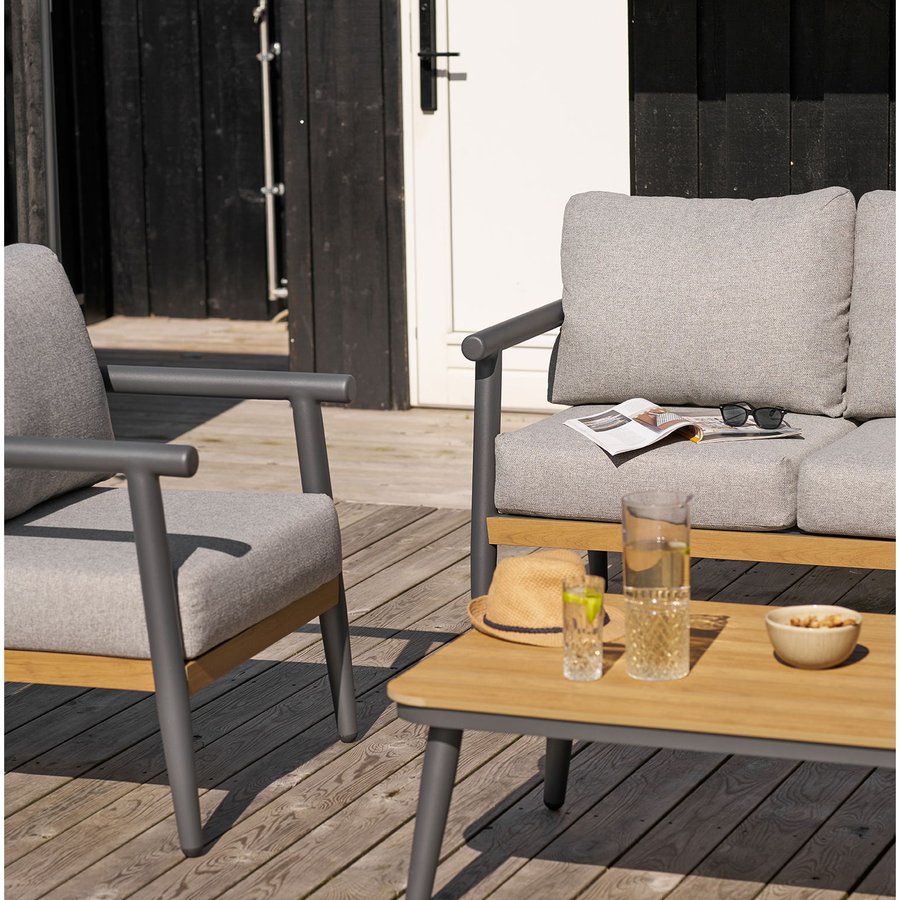 Comillas Loungesæt Antracitgrå Sæt