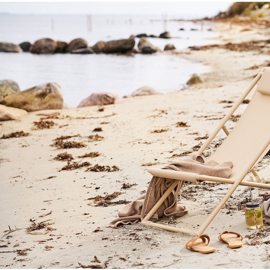 Curtis Strandstol Taupe