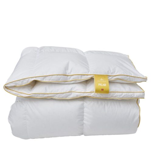 FEJØ Helårsdyne i Moskusdun og 100% Bomuld fra Quilts Of Denmark | 140x200cm - OUTLET - Billede 1