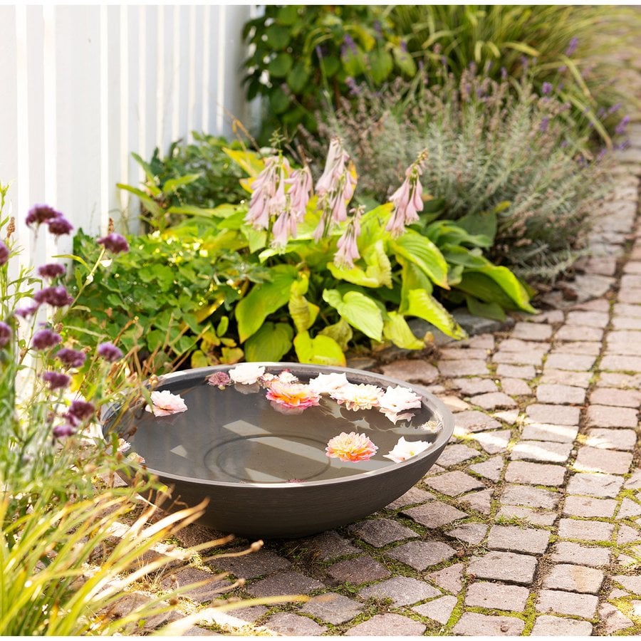 fleuriste-vandblomst-fad-i-mrkegr-fra-house-nordic-60xh165cm-9001571-2 Fleuriste Vandblomst Fad Mørkegrå Ø60Xh16