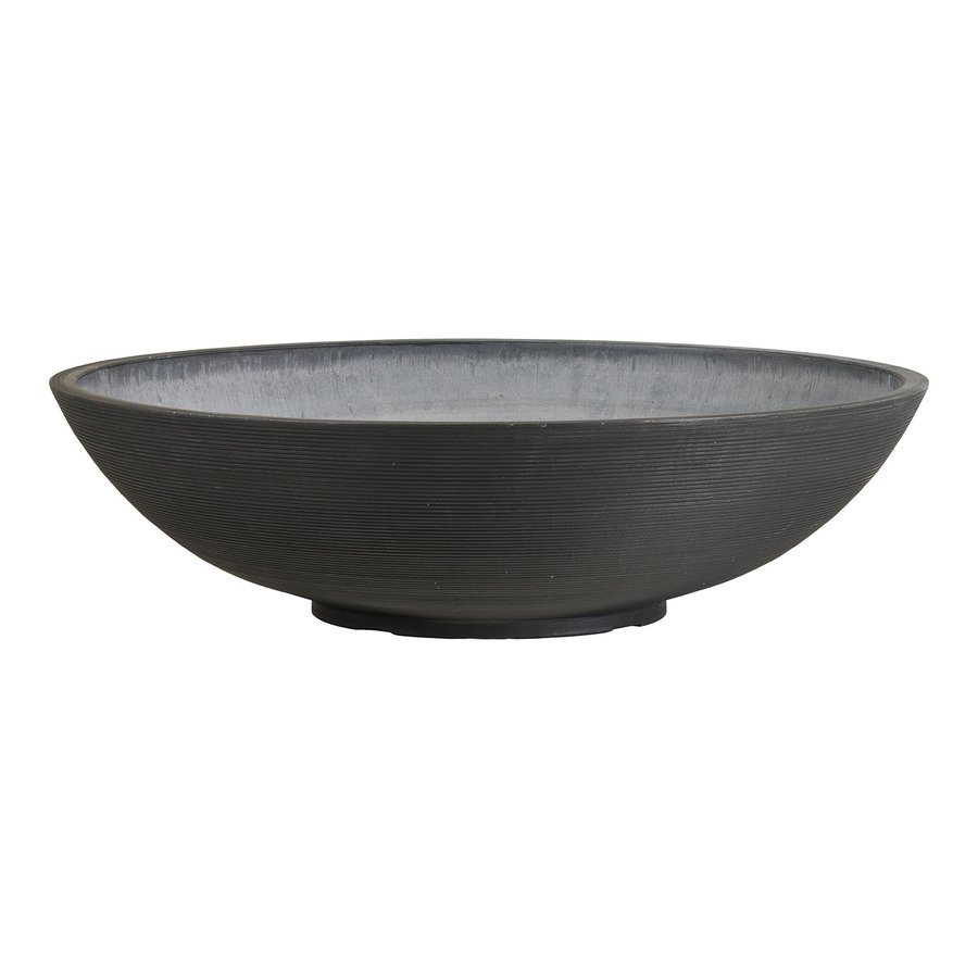 fleuriste-vandblomst-fad-i-mrkegr-fra-house-nordic-60xh165cm-9001571-3 Fleuriste Vandblomst Fad Mørkegrå Ø60Xh16