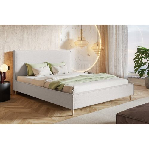 Lux Model 8 Polstret Sengeramme Fra CozyQuilt Sleep | Håndlaves i Møbelstof, Fløjl, Velour & Læder - Billede 1