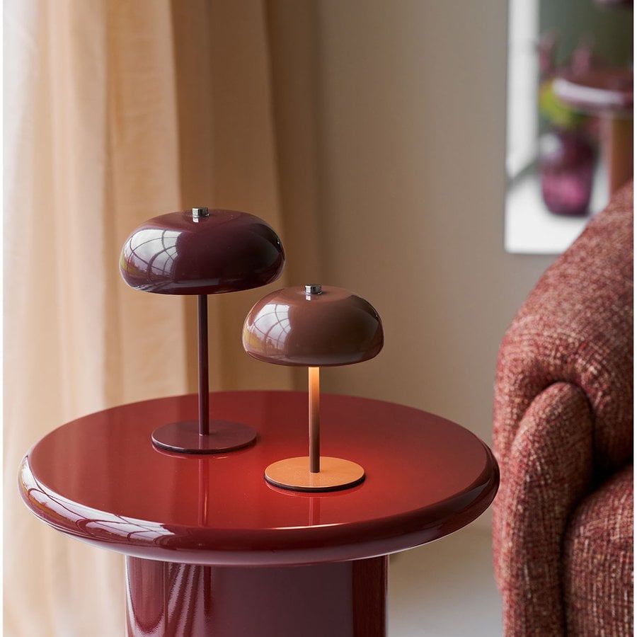 Margate Bordlampe Bordeaux Ø16Xh23Cm