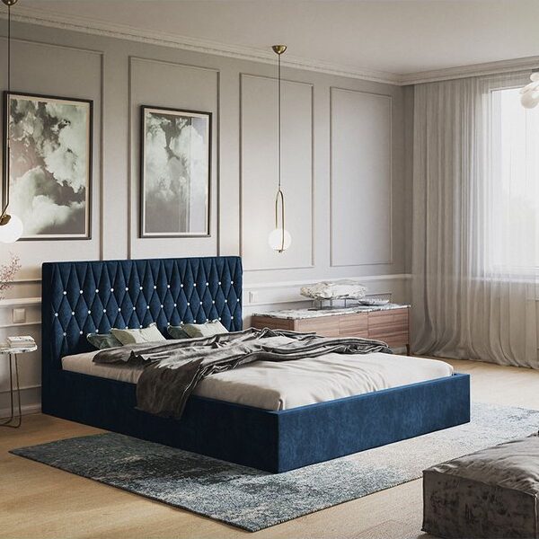 miljoe-gold-model-3-polstret-sengeramme-med-opbevaring-fra-cozyquilt-sleep-hn-2 Gold Model 3 Polstret Sengeramme Med Opbevaring Fra CozyQuilt Sleep | Håndlaves i Møbelstof, Fløjl, Velour & Læder - Billede 2