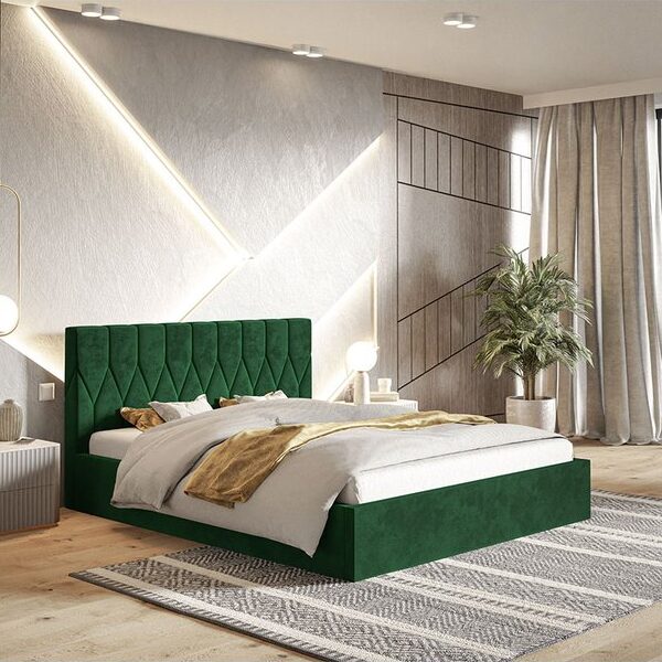 miljoe-gold-model-9-polstret-sengeramme-med-opbevaring-fra-cozyquilt-sleep-hn-1 Gold Model 9 Polstret Sengeramme Med Opbevaring Fra CozyQuilt Sleep | Håndlaves i Møbelstof, Fløjl, Velour & Læder - Billede 1