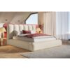 Premium Model 2 Polstret Sengeramme Med Opbevaring Fra CozyQuilt Sleep | Håndlaves i Møbelstof, Fløjl, Velour & Læder - Billede 4