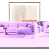 mina-lrredsprint-i-beigebrun-fra-house-nordic-50x70cm-4991015-3 Mina Lærredsprint Beige Brun