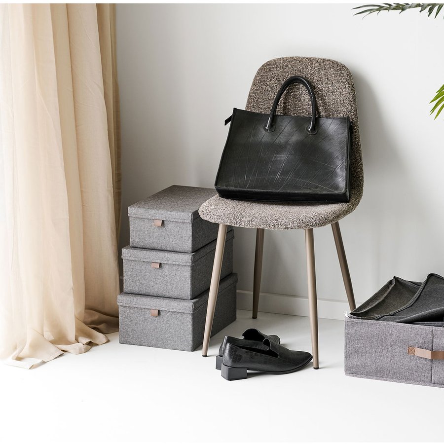 Noto Opbevarings Kasser Mørkegrå Sæt