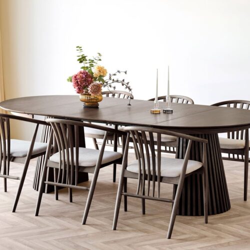 Osaka Agustin Spisebordssæt Natur Smoked Sæt