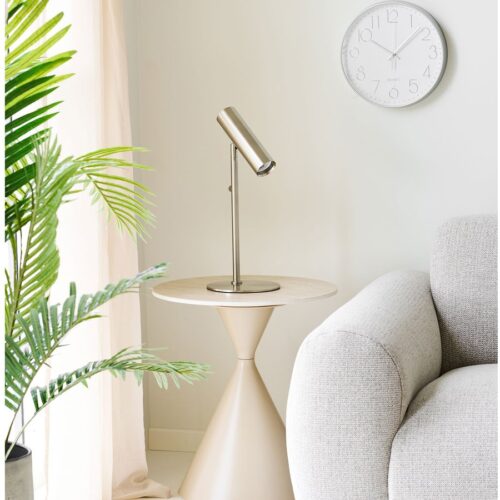 Paris Bordlampe Sølv