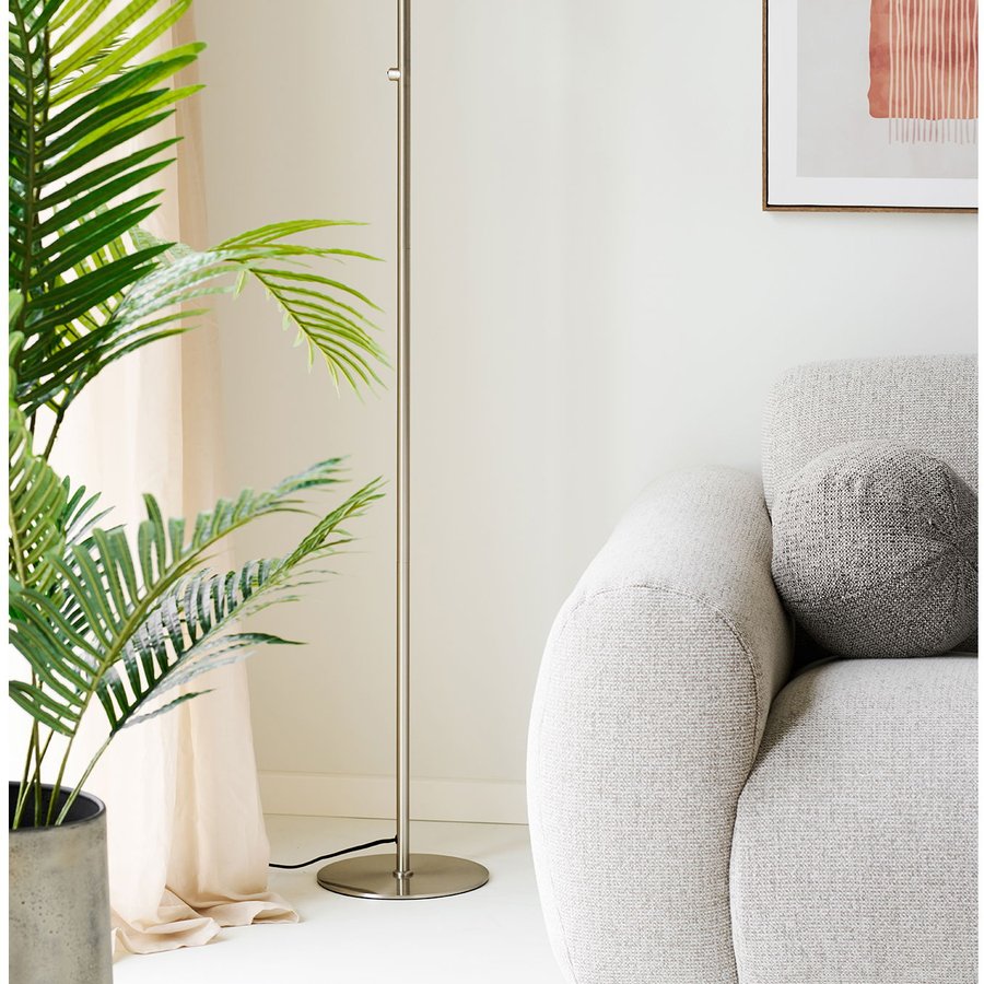 paris-gulvlampe-i-slv-fra-house-nordic-25x25x150cm-6550002-2 Paris Gulvlampe Sølv