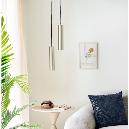 Paris Pendel Sølv Ø6Xh28Cm