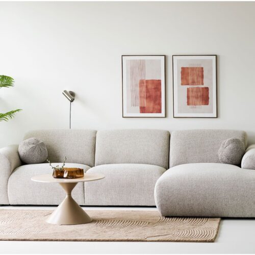 Paris Væglampe Sølv