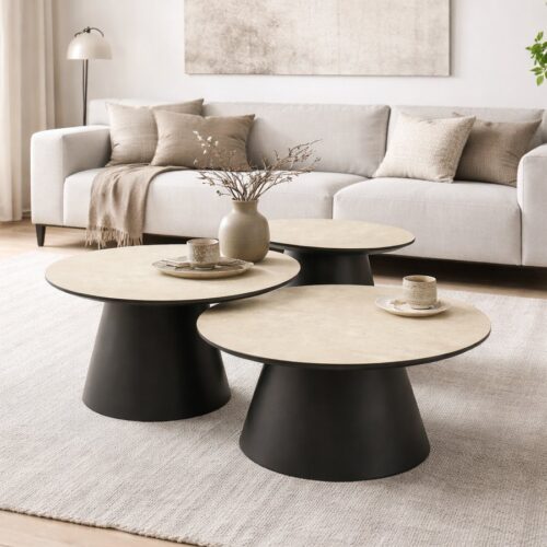 Paros Sofabord sæt fra lexpo living hos uniquebeds, home & living - Billede 1