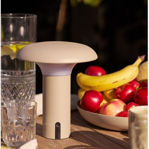 Ramsey Led Lampe Beige Ø18Xh21