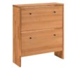 SHOE CABINET COLON w/2 FLAPS. OAK OIL.810302-92 - Billede 1