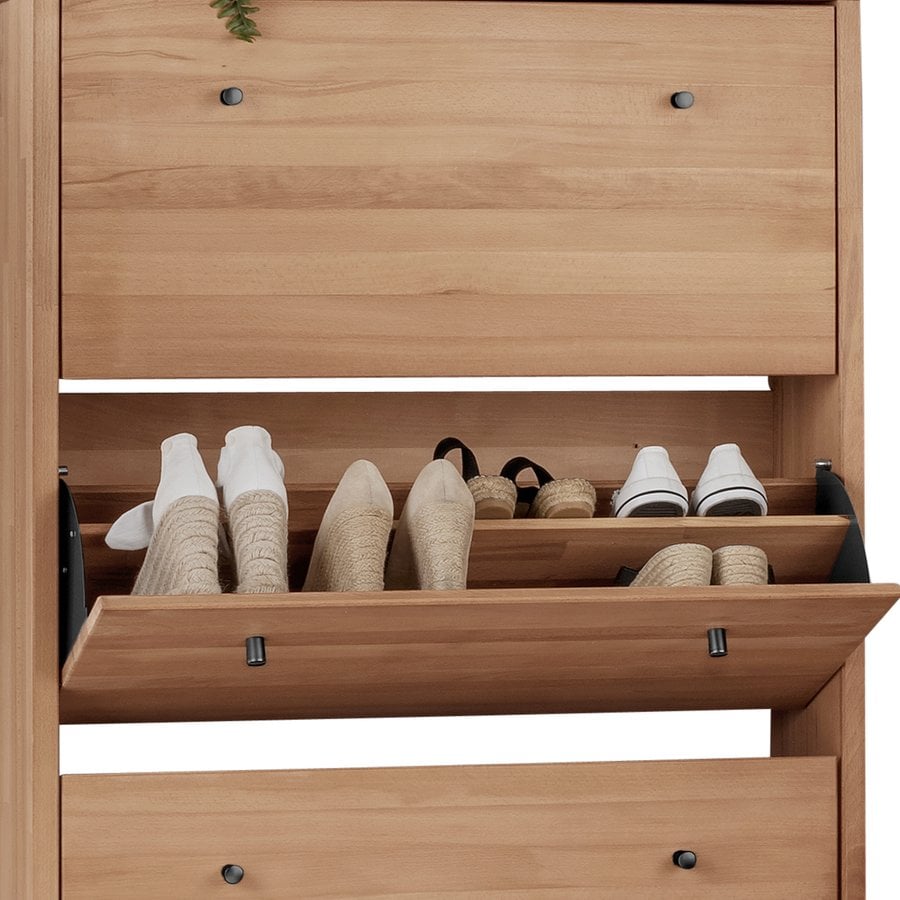 shoe-cabinet-colon-w3-drw-beech-oil810303-82-1 SHOE CABINET COLON w/3 DRW. BEECH OIL.810303-82 - Billede 1